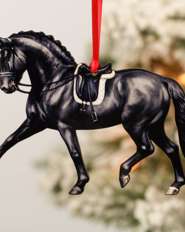 Ornament Dressage - Black