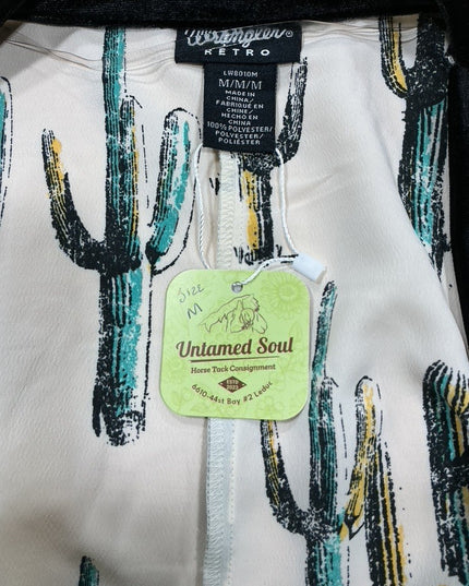Ladies Top Wrangler Retro Size M Cactus