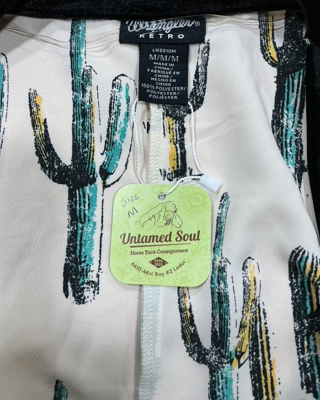 Ladies Top Wrangler Retro Size M Cactus