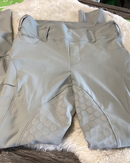 Breeches Full Seat Maya Delorez XL Grey