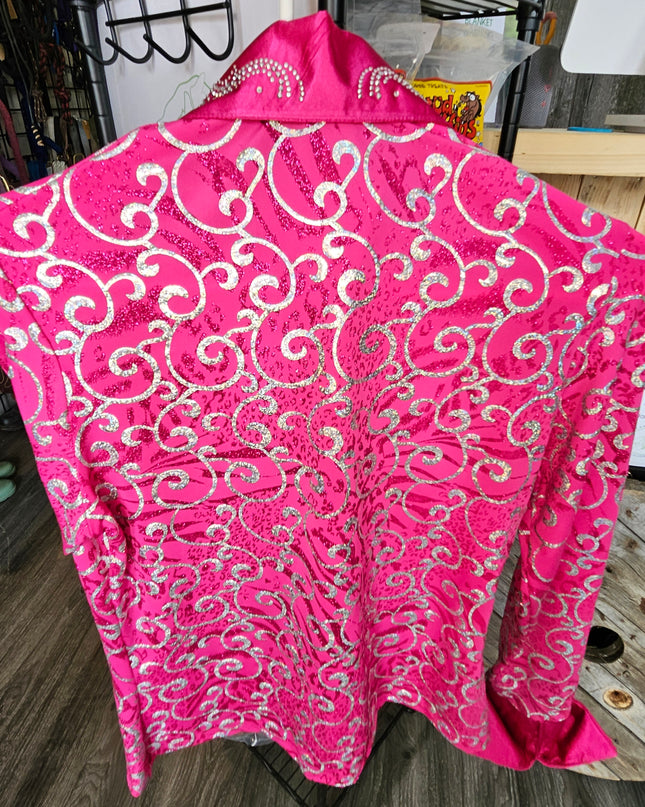 Western Show Shirt Pink M