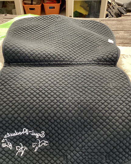 English saddle Pad Black