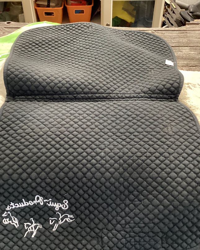 English saddle Pad Black