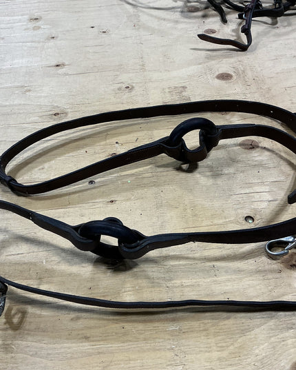 English Reins Side reins brown donut