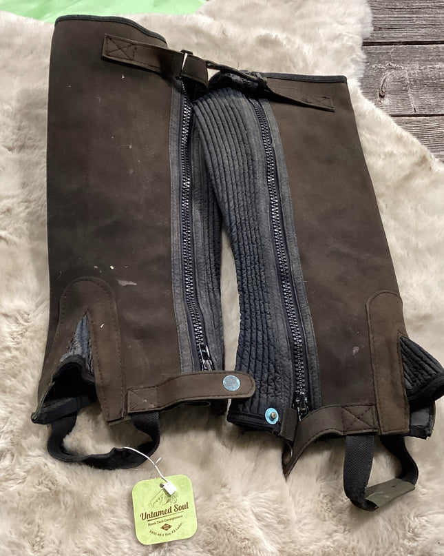English 1/2 Chaps XXL Brown