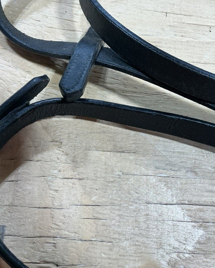 English Reins h Black Leather