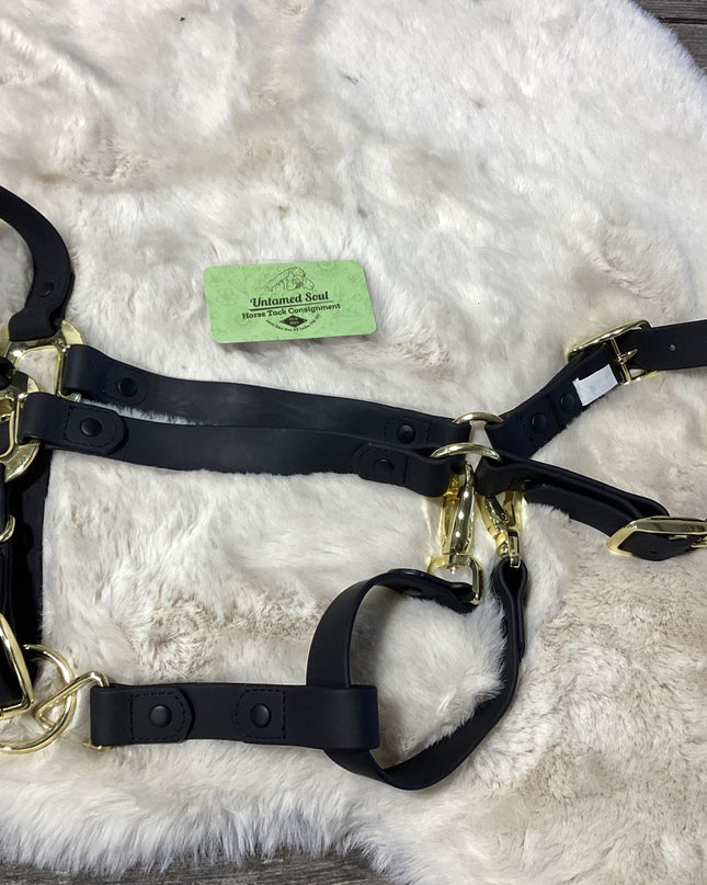 Halter Black Cob iCavalos Collection