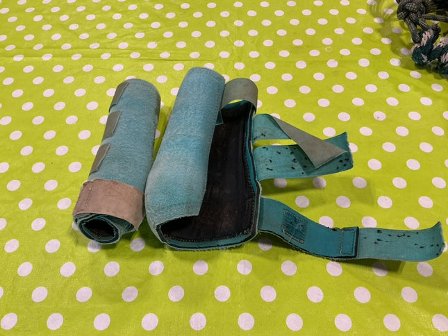 Medicine boots Fronts Teal Med