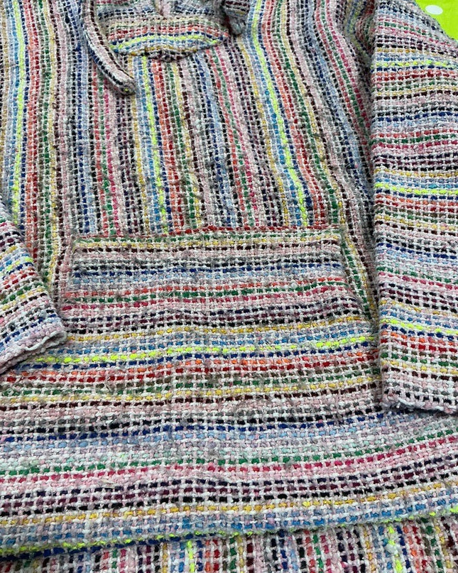 Poncho Size XL Multi Color