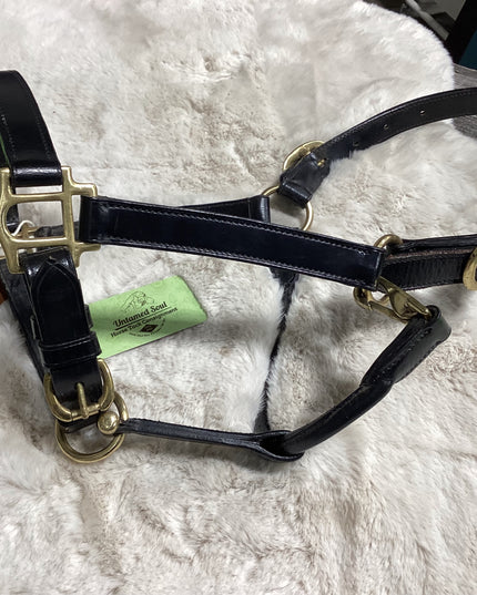 Halter Leather  Black