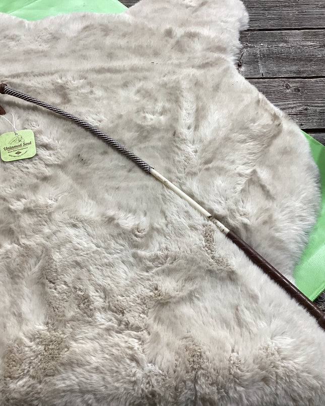 Crop Brown Worn