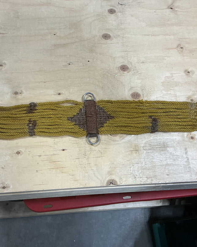 Western cinch rope old Decoration only