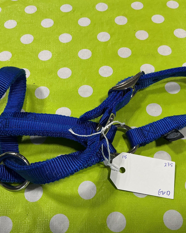 Halter Weaver Nylon Mini blue