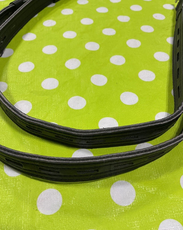 English Stirrup Leathers Black