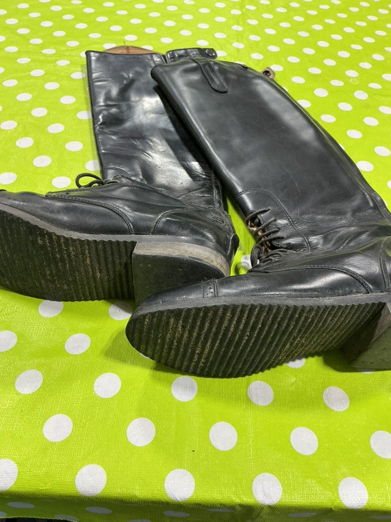 English Tall Boots – Black, Size 5M | Used