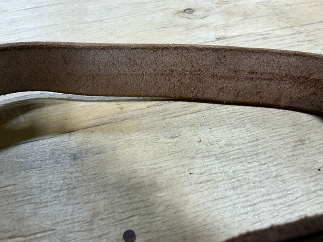 Dog Collar Brown Leather