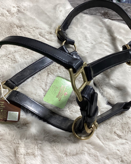 Halter Leather  Black