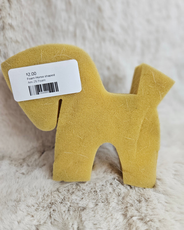 Foam Horse shaped