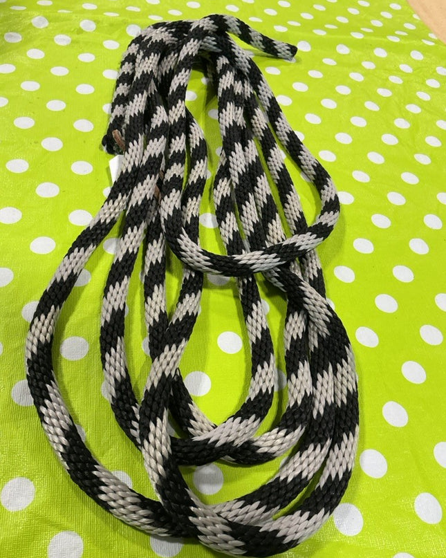 Lunge Line No Clip Black/Beige 20 ft