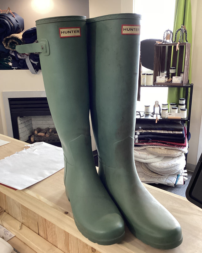 Womens Refined Tall Hunter Boots Size 8