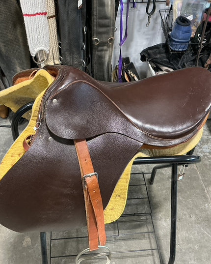 English Saddle 18" LT Brown