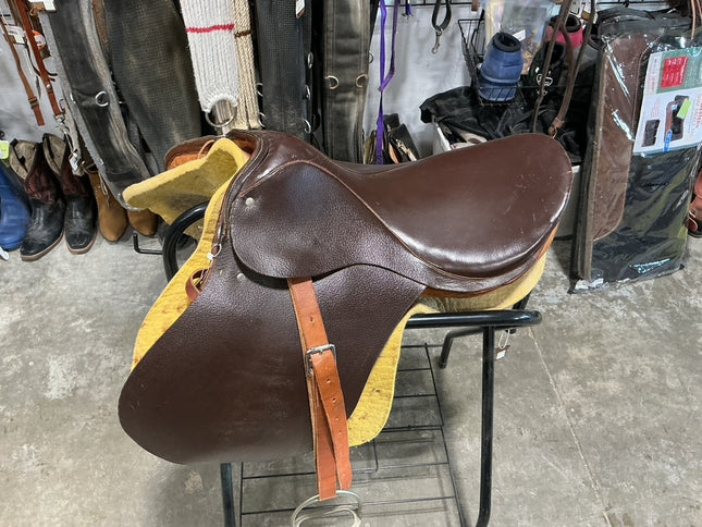 English Saddle 18" LT Brown