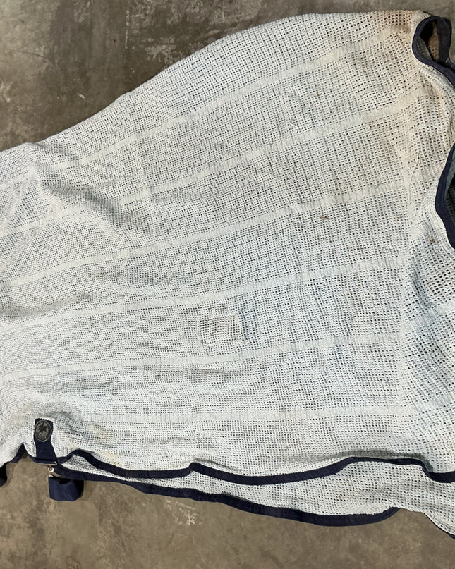 Stable Sheet Blue/white 80"