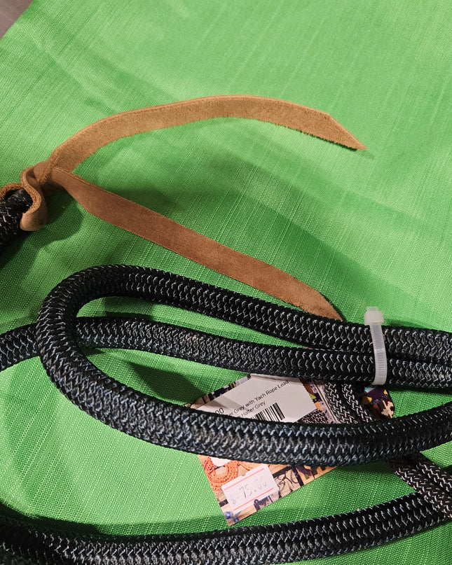 Halter Rope Grey with Yach Rope Lead