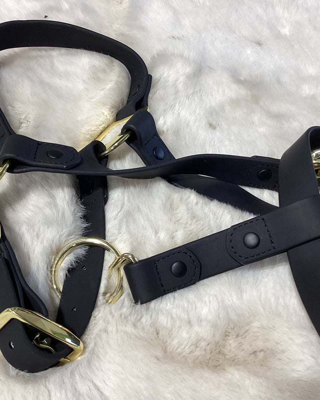 Halter Black Cob iCavalos Collection