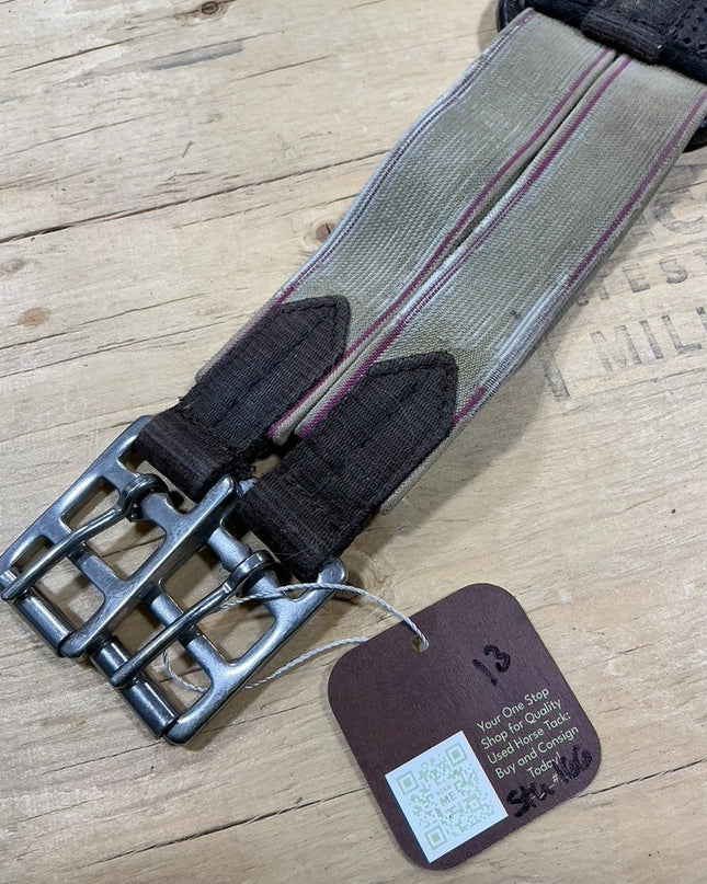 English Girth Leather 48" Elastic Ends
