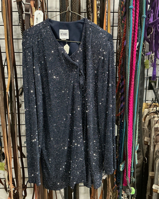 Shirt Richards Blue Sparkle Size 16