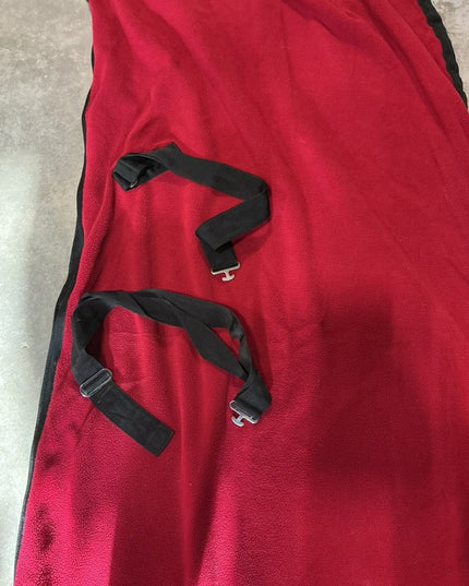 Cooler 76" Red/Black Fleece