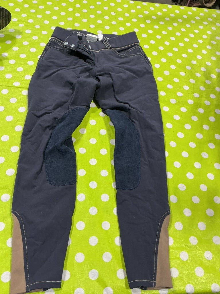 English Breeches – Elation Platinum, Navy, 26R | Used, Like New