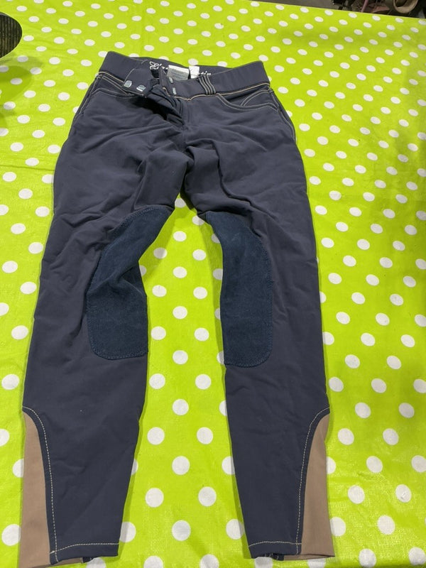 English Breeches – Elation Platinum, Navy, 26R | Used, Like New