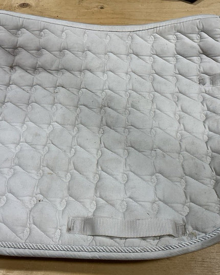 English Saddle Pad White Full