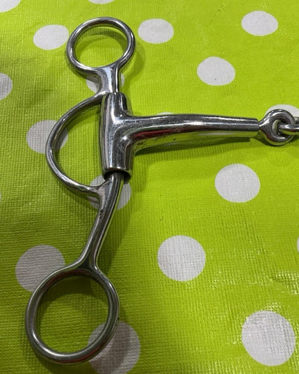 Bit Tom thumb Shank Snaffle 5 1/2"