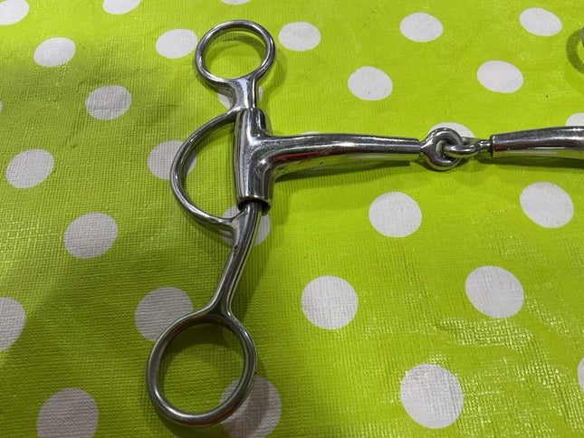 Bit Tom thumb Shank Snaffle 5 1/2"