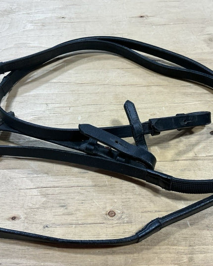 English Reins h Black Leather