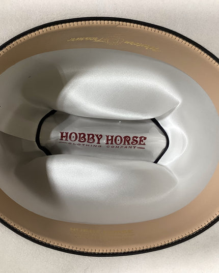 Cowboy Hat Platinum Hobby Horse 7 1/4"