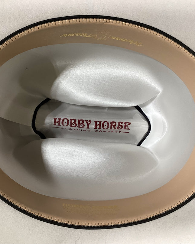 Cowboy Hat Platinum Hobby Horse 7 1/4"