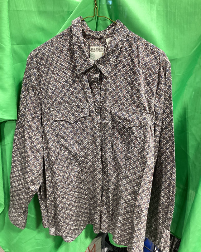 Western Shirt Roper 2X