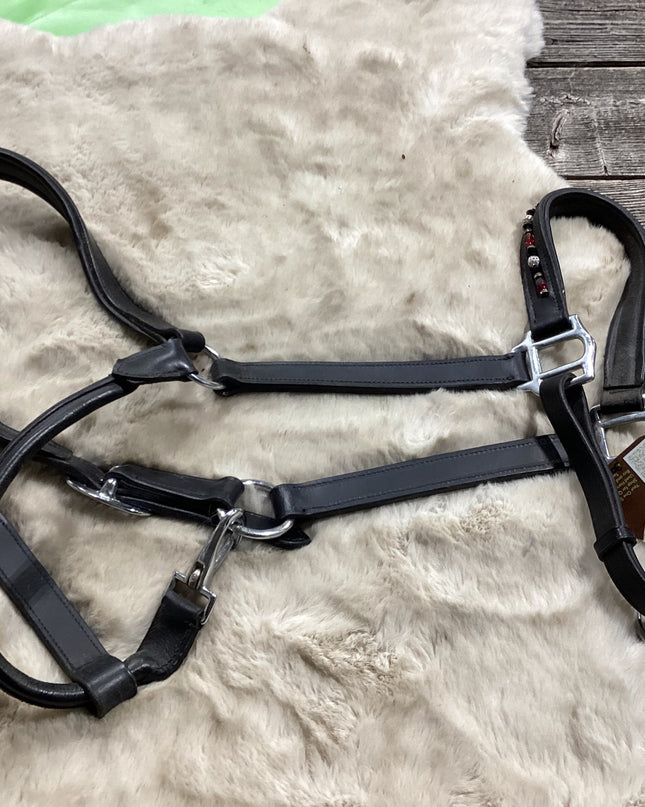 Halter Leather  Bling Nose Broken
