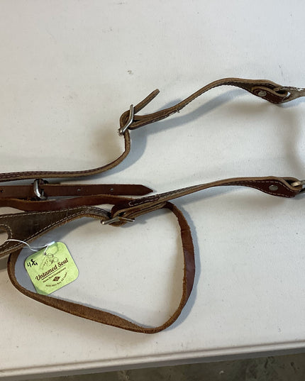 Western Headstall 1 ear Bit 4.75" & Reins