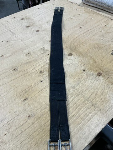 English Girth Black Fabric 46"