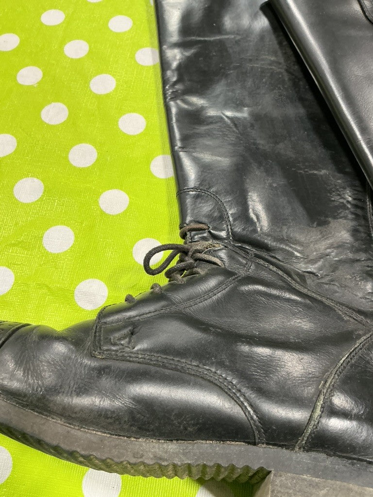 English Tall Boots – Black, Size 5M | Used