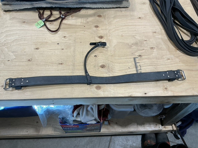Flank Cinch / Back Black 36"
