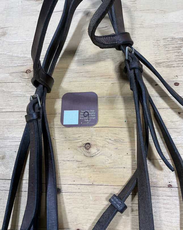 English Headstall Brown Leather