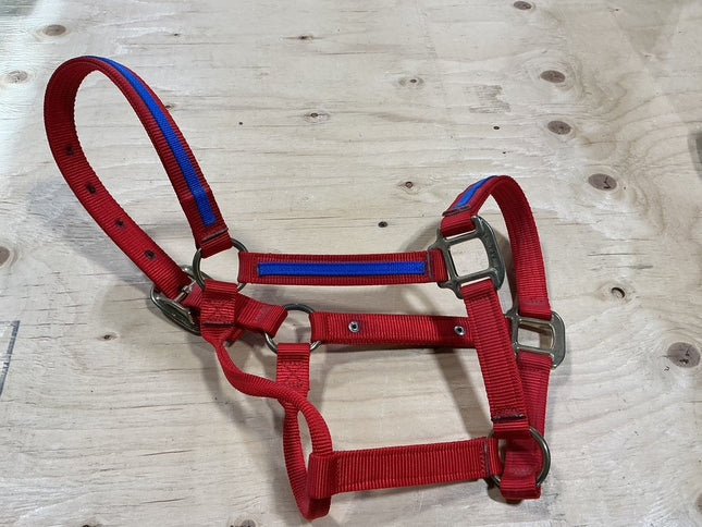 Halter Red & Blue