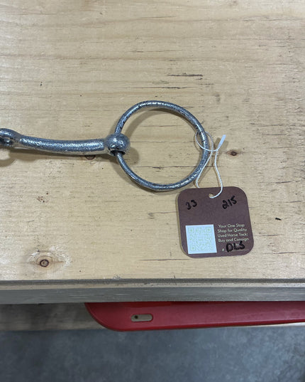 Bit Snaffle small rings 6"