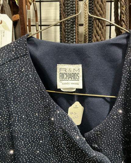 Shirt Richards Blue Sparkle Size 16